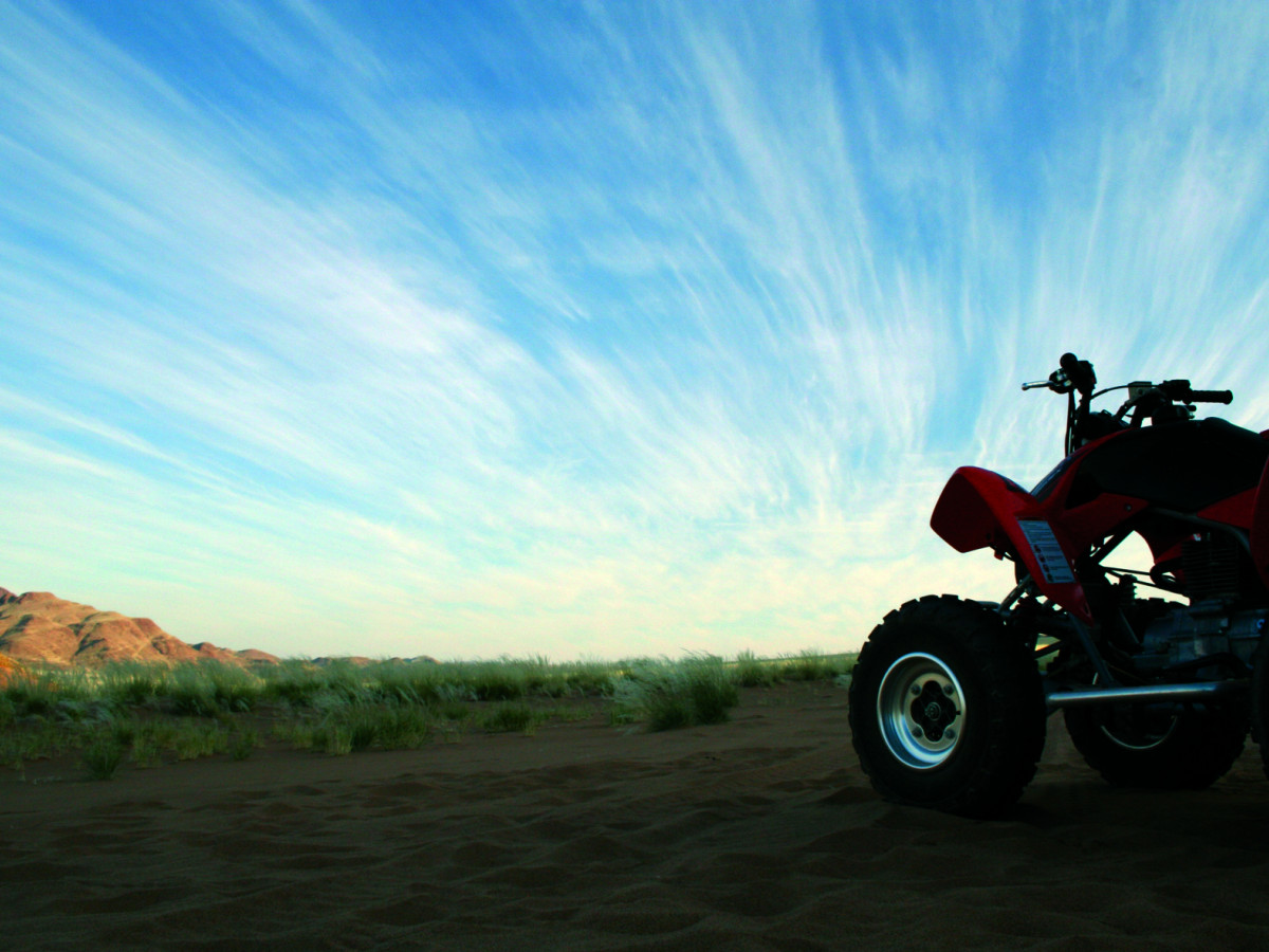 Quad rijden in Namibië - Undiscovered.nl