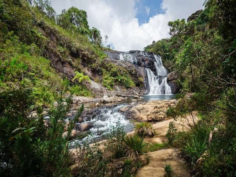 Waterval in Sri Lanka - Undiscovered.nl