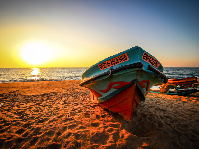 Boot in Negombo, Sri Lanka - Undiscovered.nl