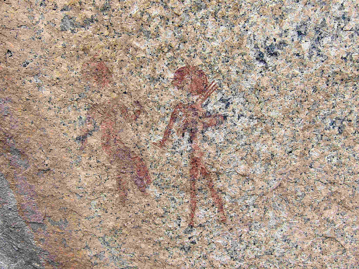 Rotstekeningen Twyfelfontein - Undiscovered.nl