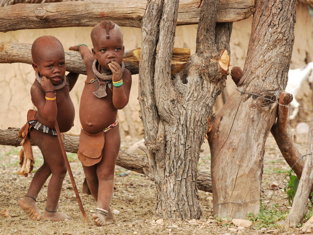 Himba Kids in Namibië - Undiscovered.nl