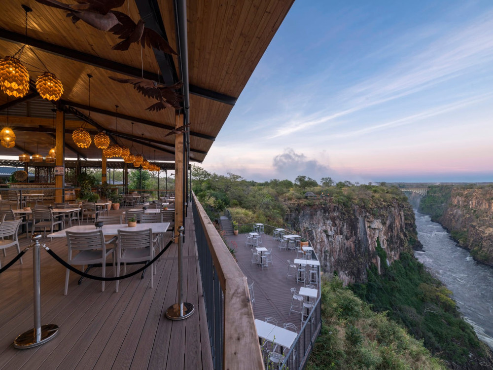 Restaurant Victoria Falls, Zimbabwe - Undiscovered.nl