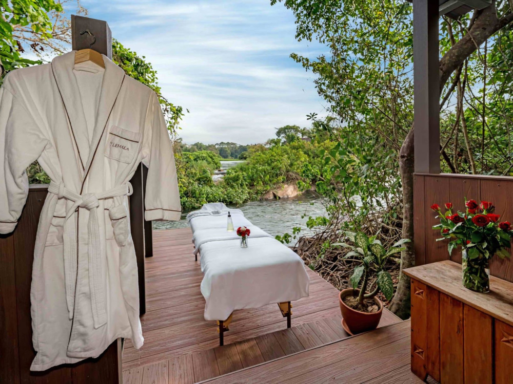 Wildwaters Lodge massage, Oeganda - Undiscovered.nl