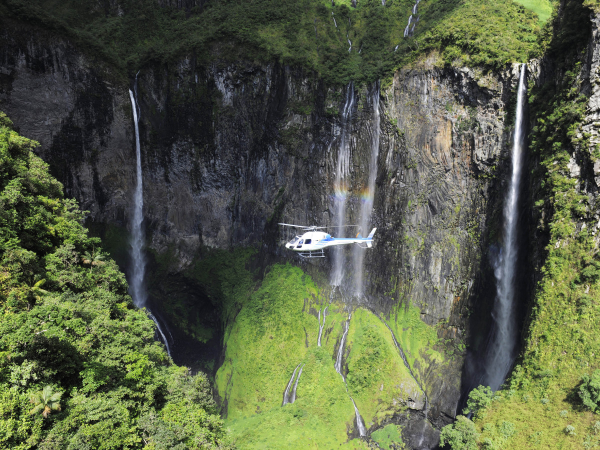 Helikopter in Réunion - Undiscovered.nl