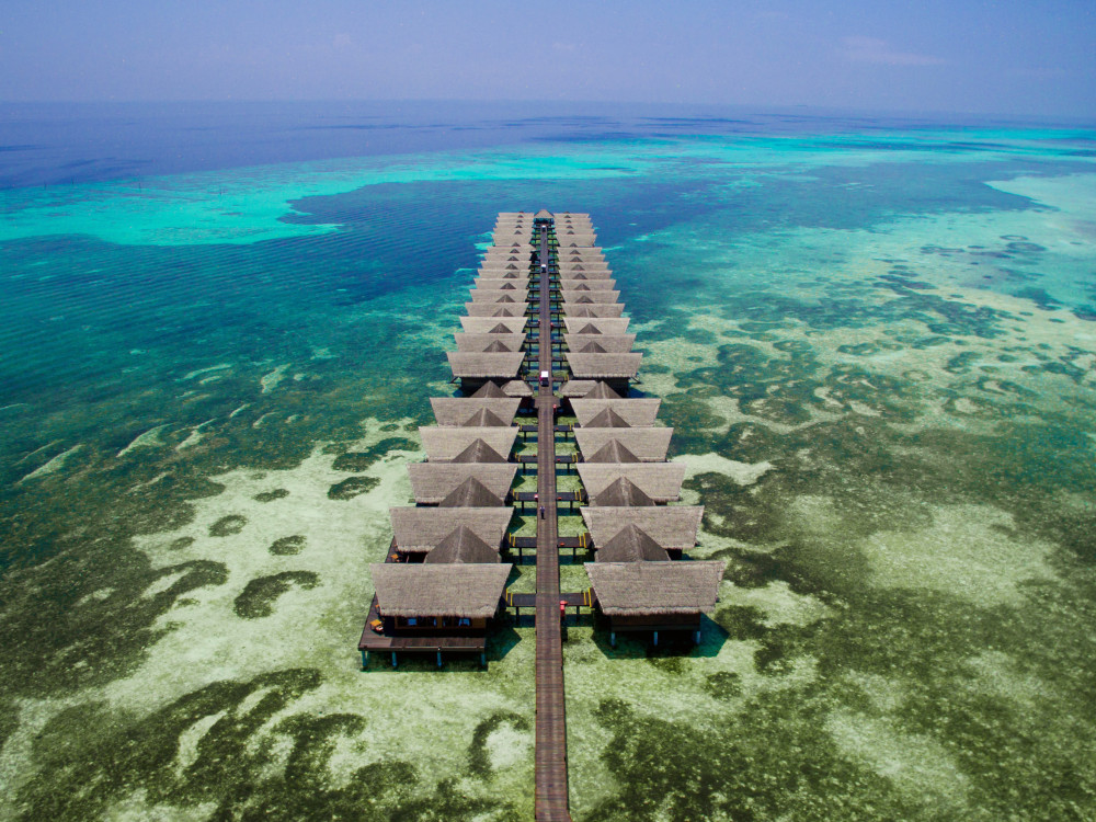 Adaaran Hudhuranfushi prestige ocean villa's, Malediven - Undiscovered.nl