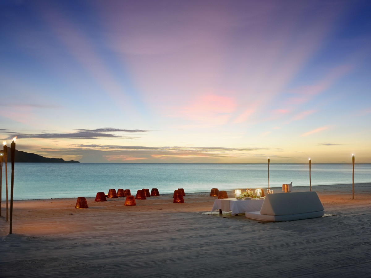 Zonsondergang Amanpulo, Filipijnen - Undiscovered.nl