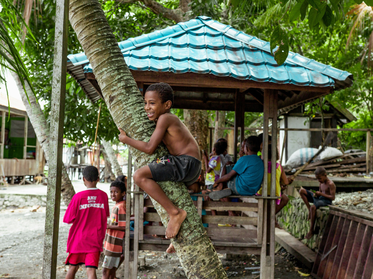 Kinderen in Papoea, Oost-Indonesië - Undiscovered.nl