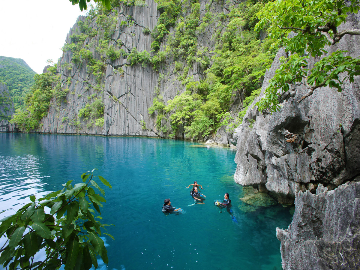 barracuda lake palawan filipijnen - Undiscovered.nl