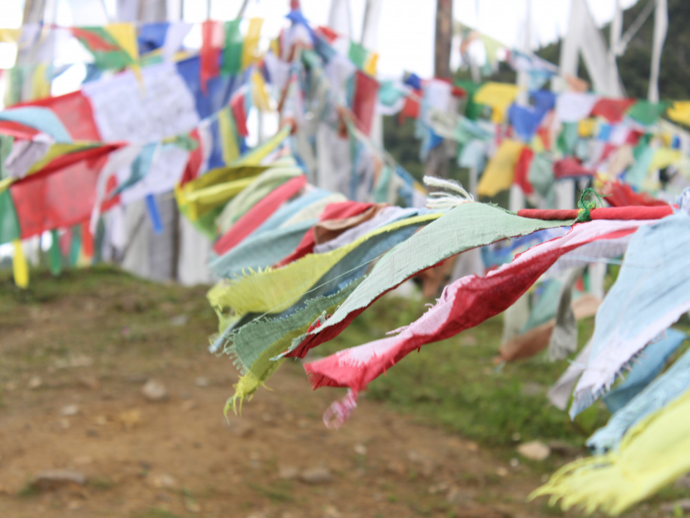 Vlaggen in Bhutan - Undiscovered.nl