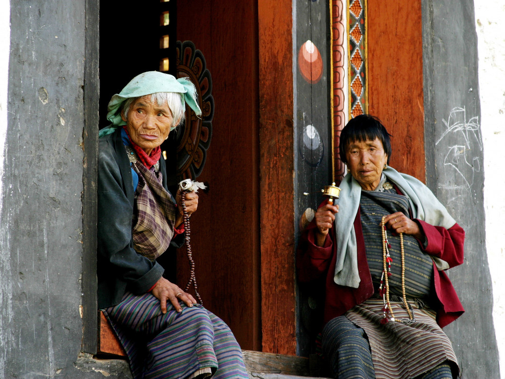 Lokale bevolking Bhutan - Undiscovered.nl
