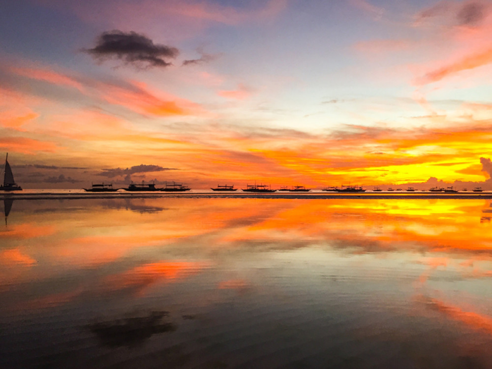 Zonsondergang Boracay - Undiscovered.nl