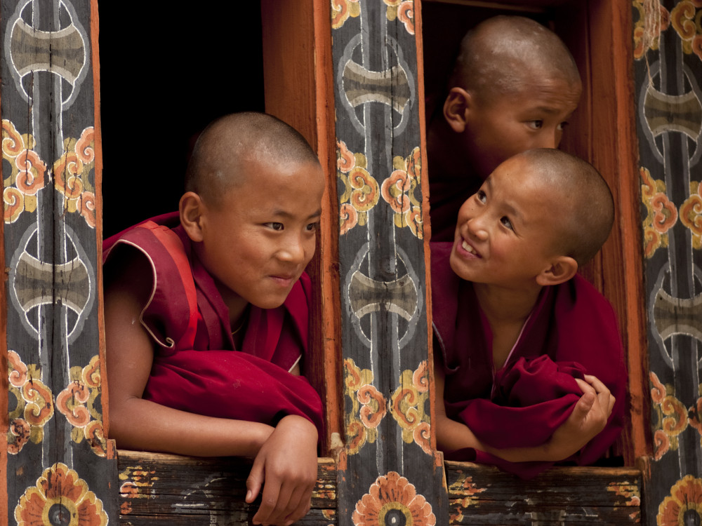 Monniken in Bhutan - Undiscovered.nl