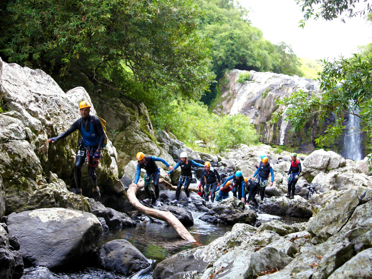 Canyoning in Réunion - Undiscovered.nl