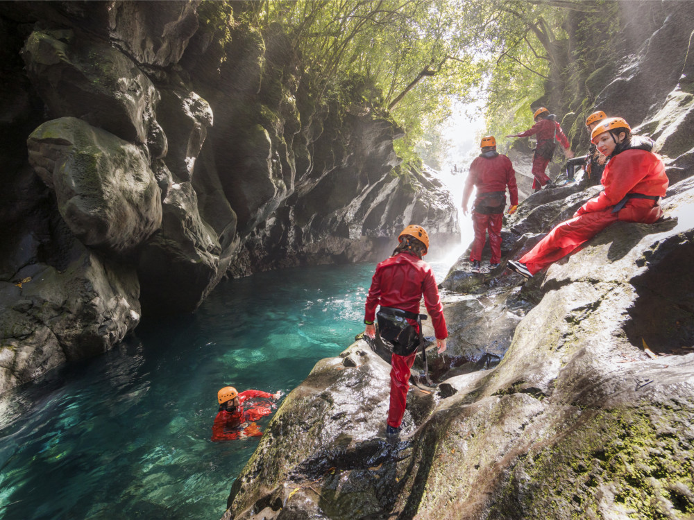 Canyoning op Réunion - Undiscovered.nl