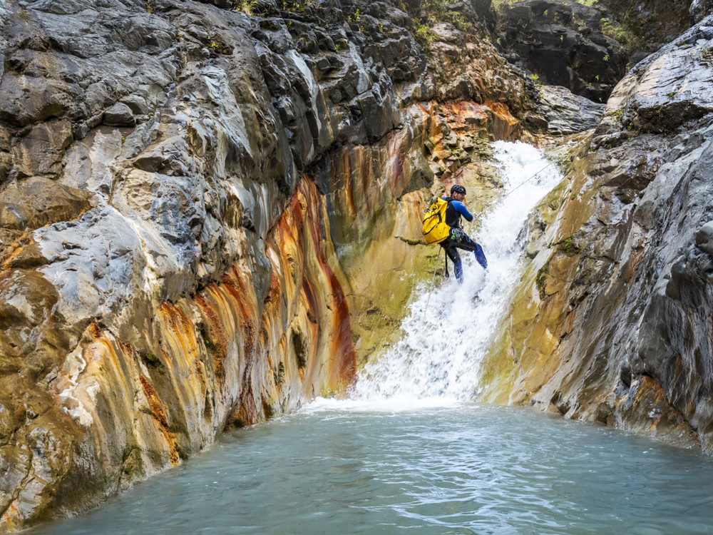 Canyoning in Réunion - Undiscovered.nl