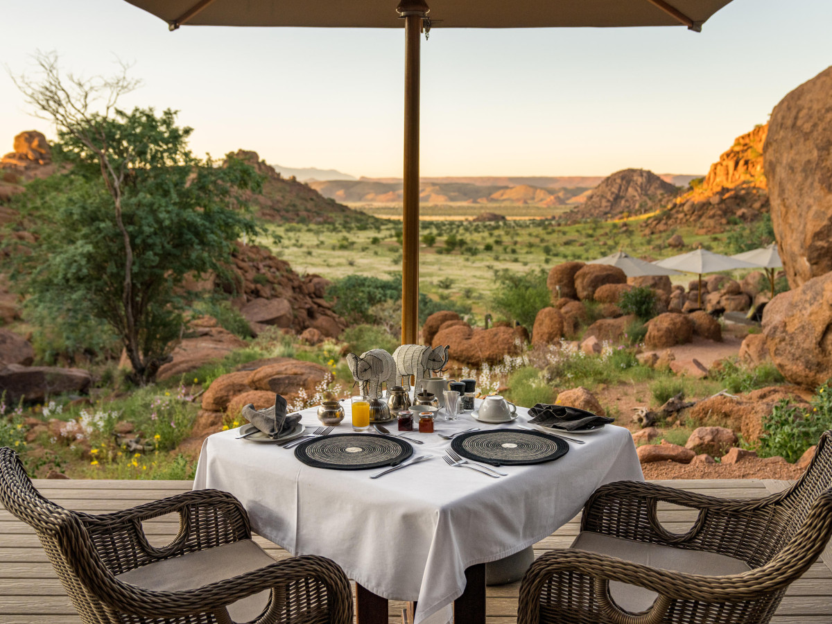 Mowani Mountain Camp Namibië - Undiscovered.nl