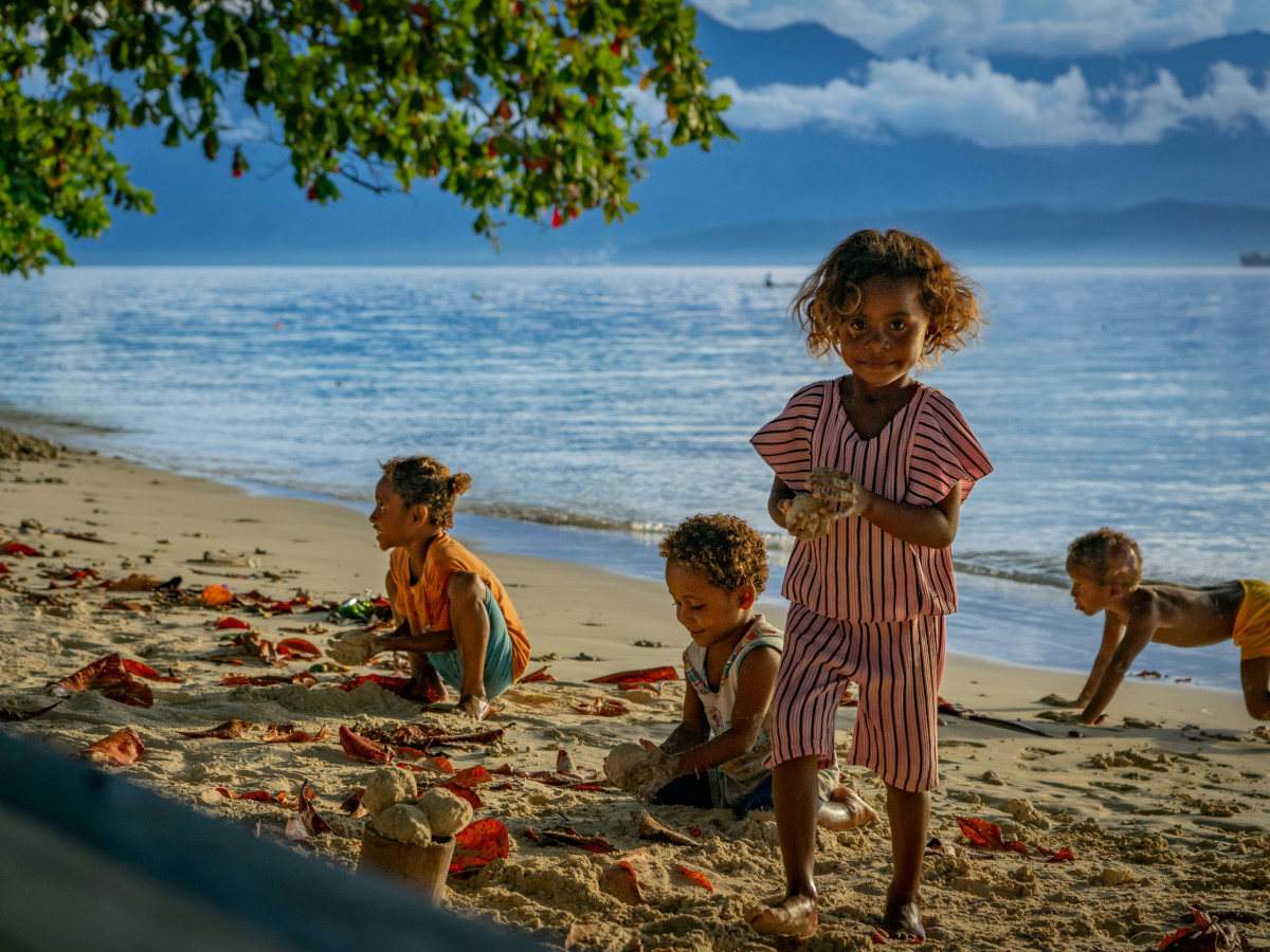 Kinderen in Papoea, Oost-Indonesië - Undiscovered.nl