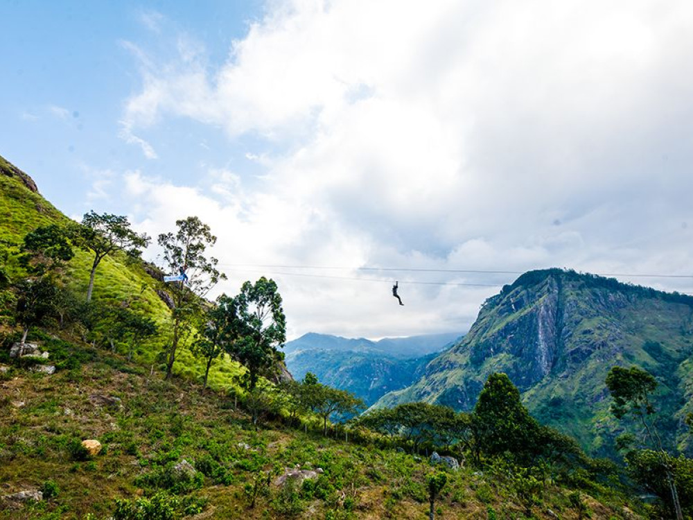 Ziplinen in Ella, Sri Lanka - Undiscovered.nl
