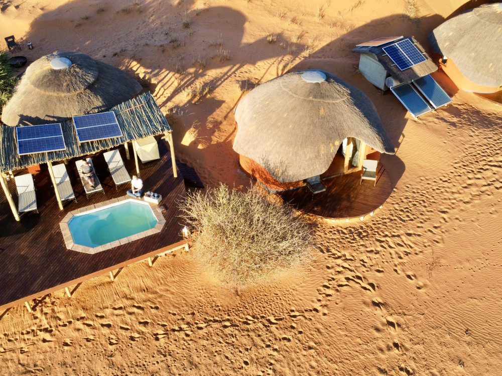 Red Dunes Lodge Trans Kalahari Hike Namibië - Undiscovered.nl