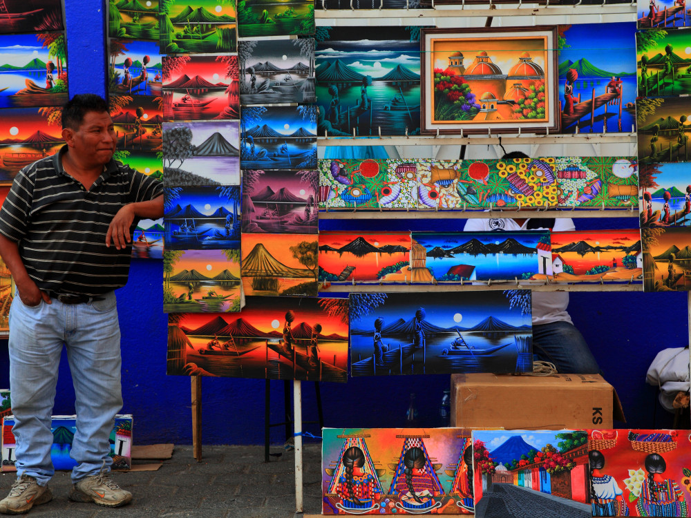 Markt in Guatemala - Undiscovered.nl