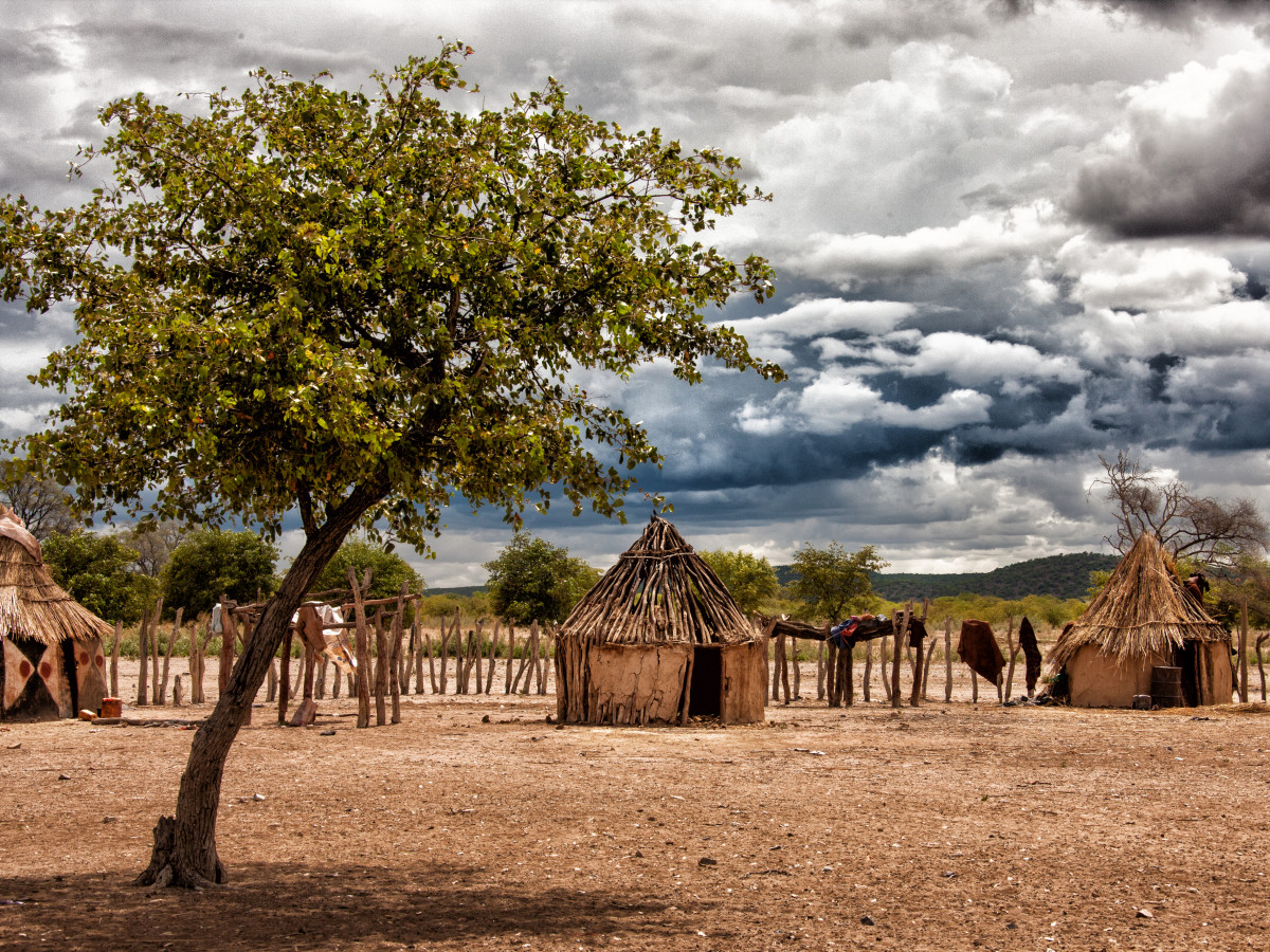 Himba dorp in Kaokoland, Namibië - Undiscovered.nl