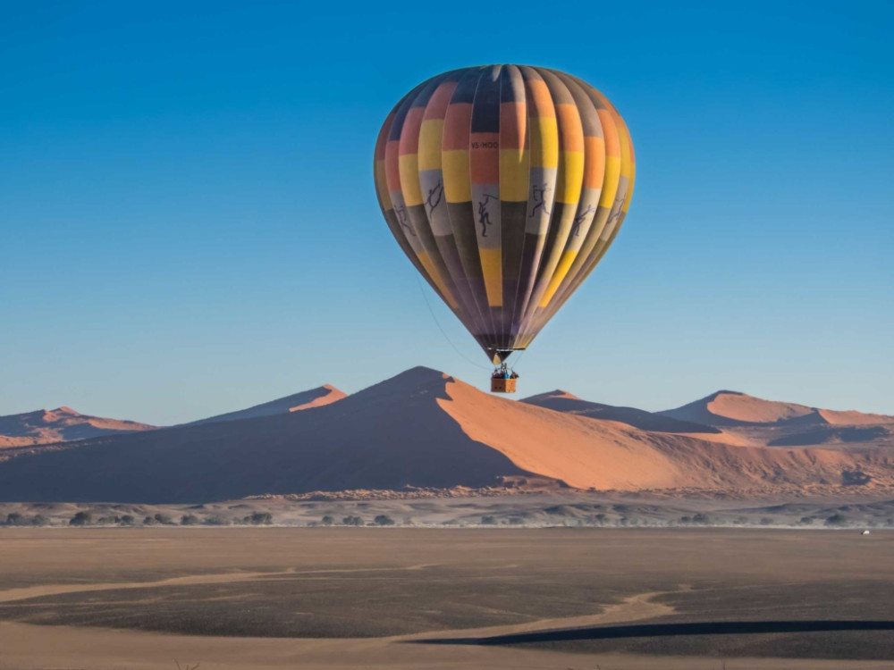 Ballonvaart Sossusvlei Namibië - Undiscovered.nl