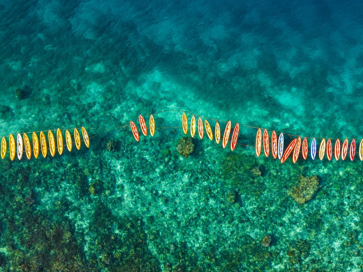 Kajaks in Palawan, Filipijnen - Undiscovered.nl