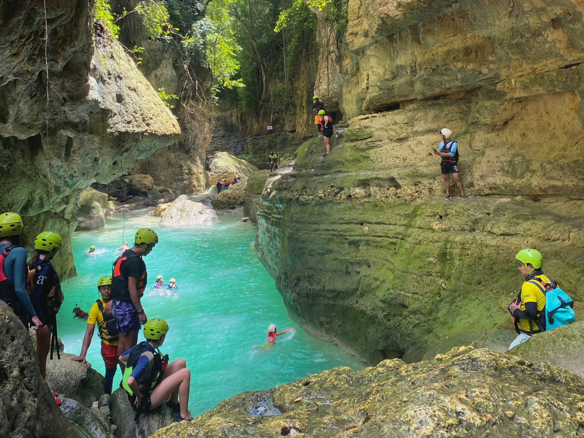 Kawasan Falls Cebu Filipijnen - Undiscovered.nl