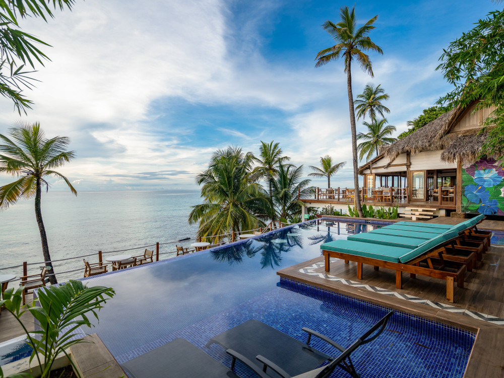 Infinity pool Yemaya Reefs Little Corn Island, Nicaragua - Undiscovered.nl