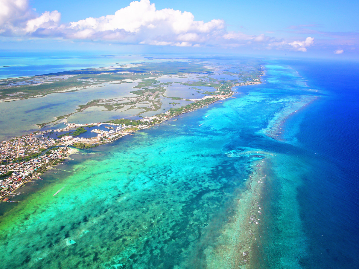 Uitzicht Ambergris Caye Belize - Undiscovered.nl