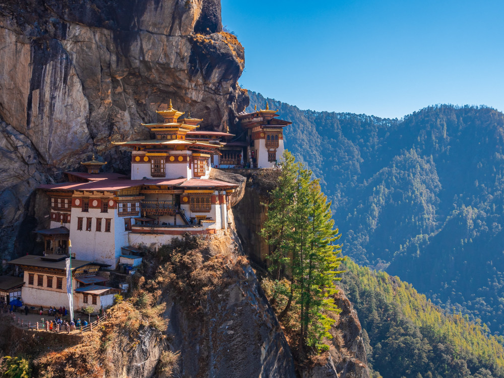 Tempel in Bhutan - Undiscovered.nl