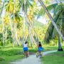 Biking La Digue Seychellen - Undiscovered.nl