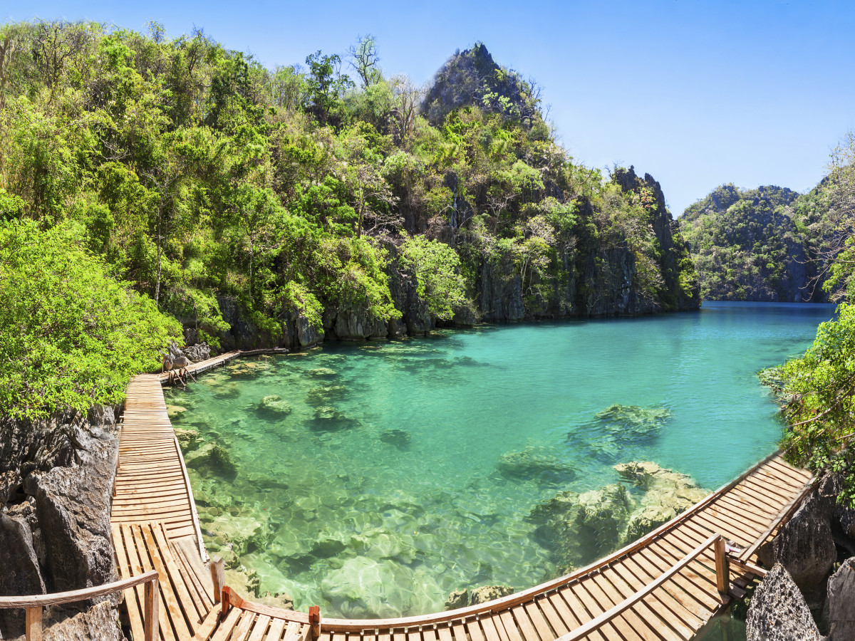 lagoon lake palawan filipijnen - Undiscovered.nl