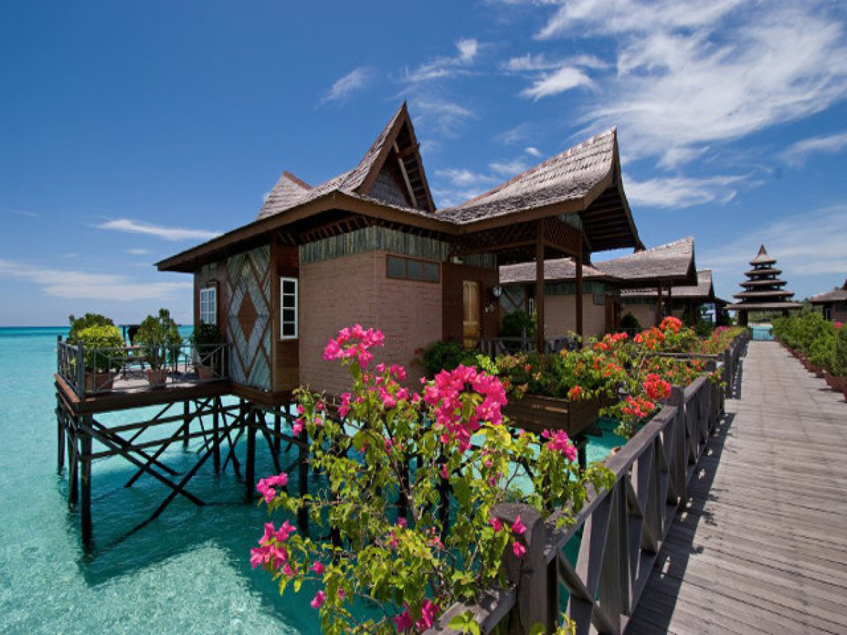 Accommodatie op het water, Mabul, Borneo - Undiscovered.nl