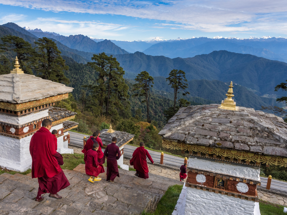 Dochula Pass Timphu Bhutan - Undiscovered.nl