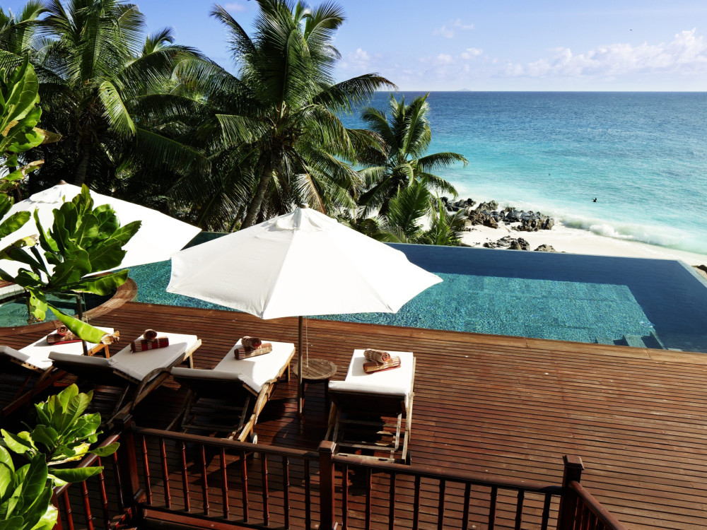 Veranda villa Fregate Island Private, Seychellen - Undiscovered.nl