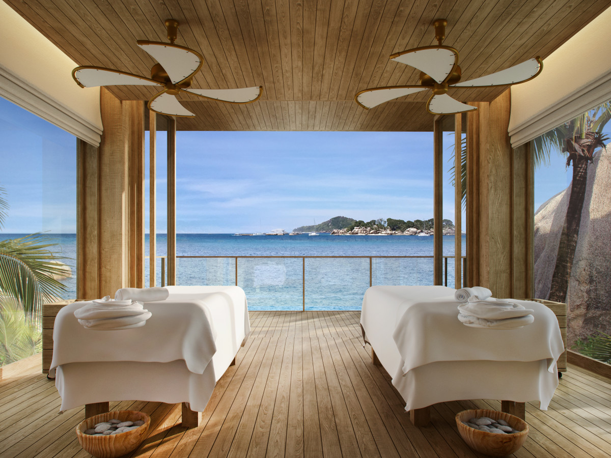 Massageruimte Six Senses Felicite Island - Undiscovered.nl