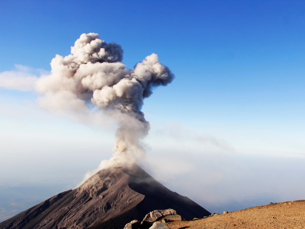 Actieve vulkaan in Guatemala - Undiscovered.nl