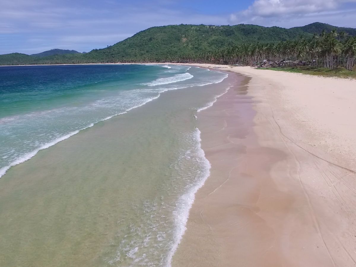 nacpan beach filipijnen - Undiscovered.nl