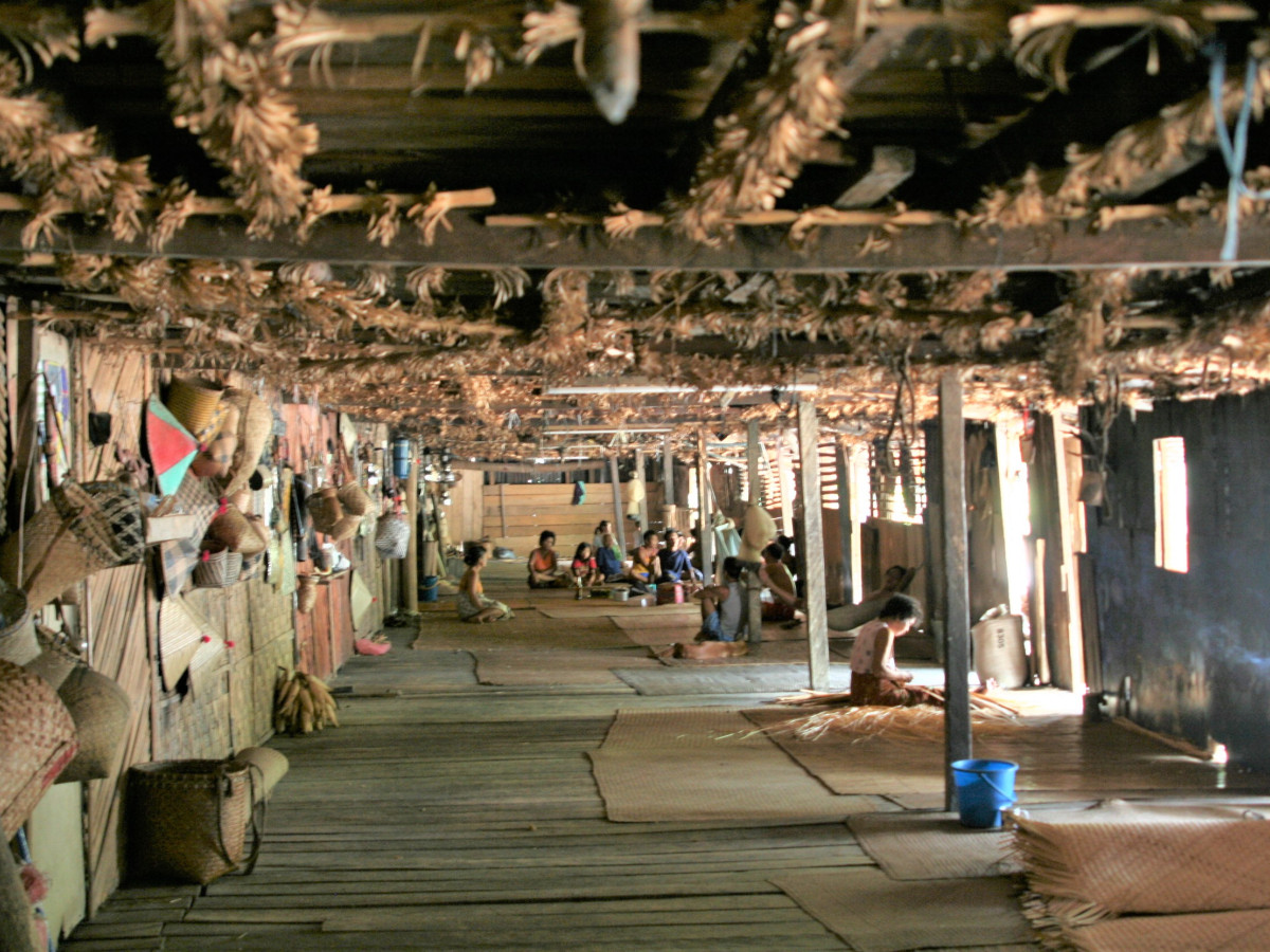 Ngemah Longhouse Sarawak, Borneo - Undiscovered.nl