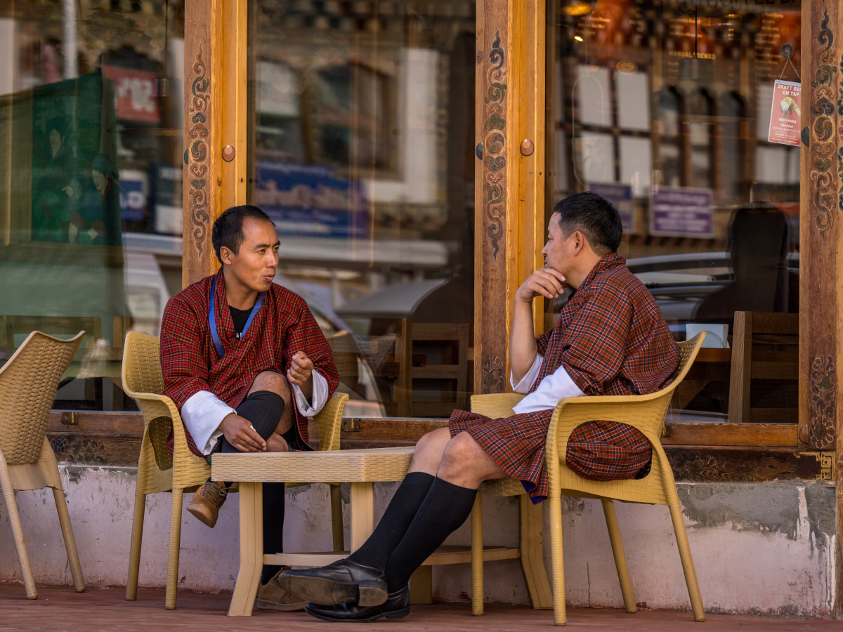 Lokale bevolking in Paro, Bhutan - Undiscovered.nl