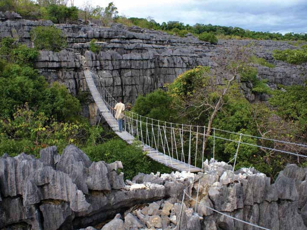 Brug in Ankarana National Park, Madagascar - Undiscovered.nl