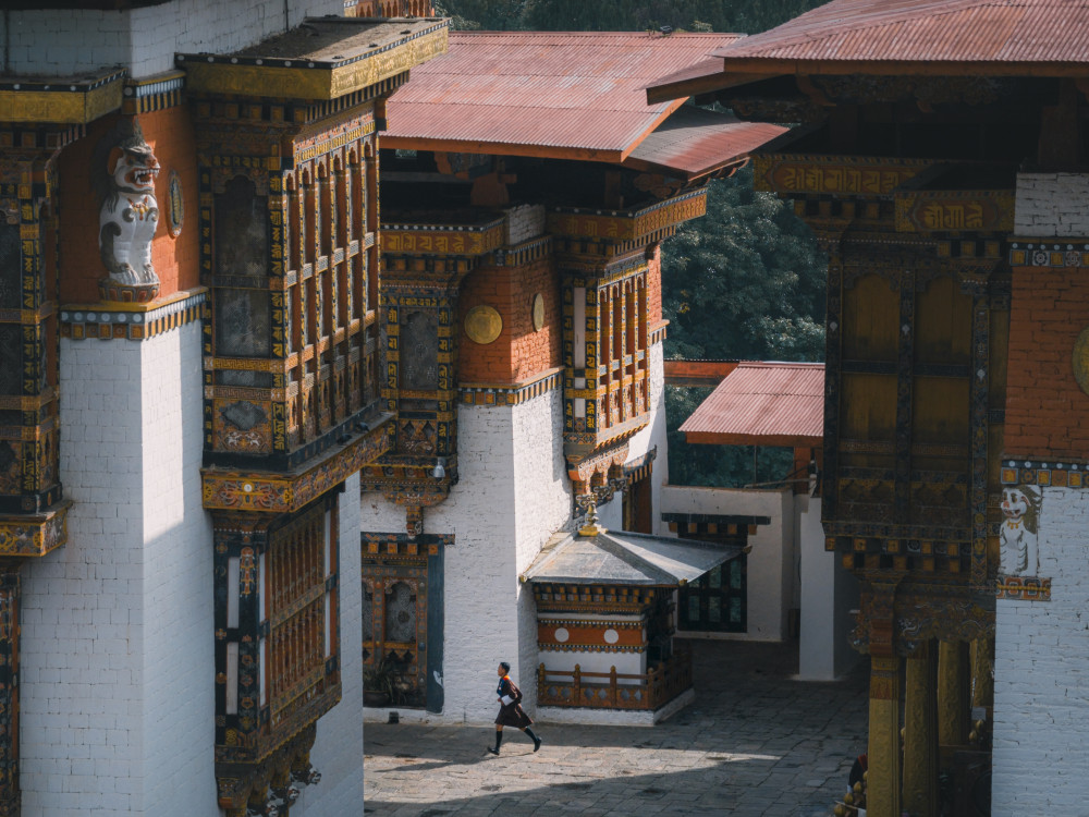 Tempel in Bhutan - Undiscovered.nl