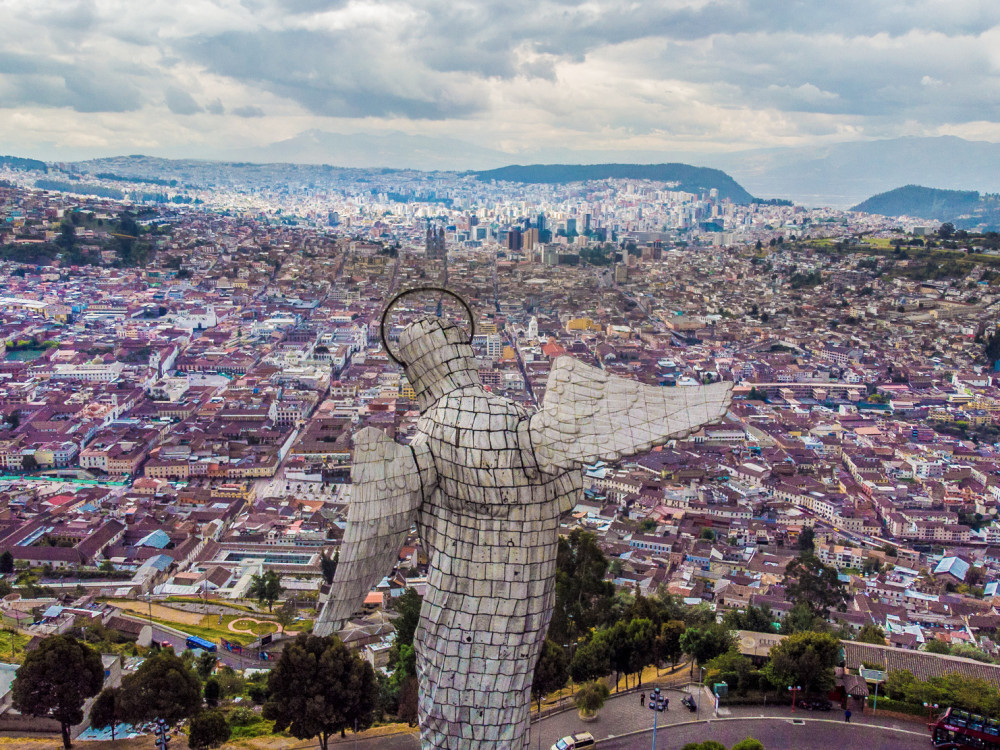 Panoramisch uitzicht Quito, Ecuador - Undiscovered.nl