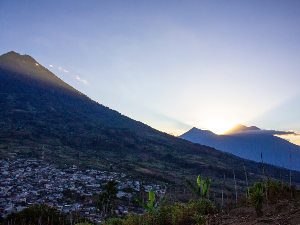 Guatemala uitzicht vulkaan - Undiscovered.nl