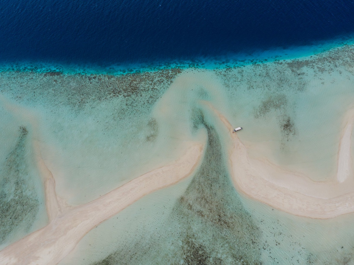 Zandbank bij Kri Eco Resort, Raja Ampat, West Papoea - Undiscovered.nl