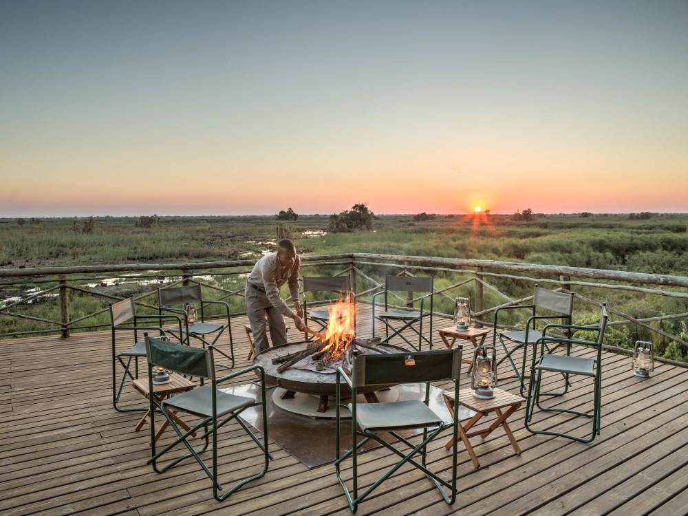 Setari Firedeck, accommodatie Botswana - Undiscovered.nl