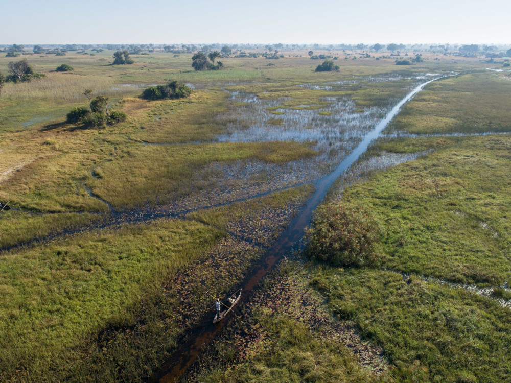 Uitzicht Okavango Delta, Botswana - Undiscovered.nl