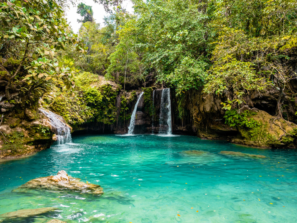 Kawasan Falls op Cebu, Filipijnen - Undiscovered.nl