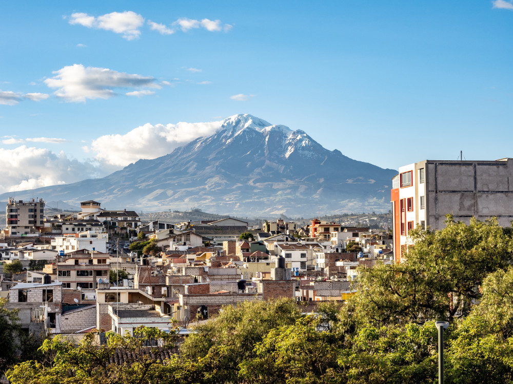 Uitzicht vanaf Riobamba, Ecuador - Undiscovered.nl